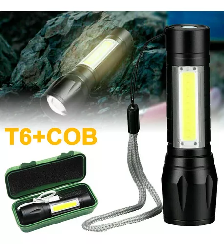 Pequeña linterna mini de mano potente LED bolsa táctica ultra brillante /