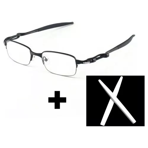 Oculos Lupa de Descanso Preta de Mola Borracha Branca, Óculos Masculino  Lupa De Descanso Nunca Usado 88951466