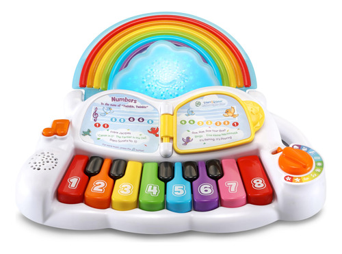 Leapfrog Piano Con Luces Arcoíris Para Aprender Y Surco, M.