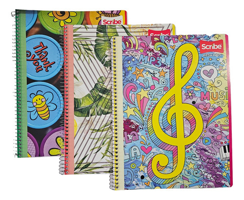 Cuaderno Profesional Mega Plus Scribe Caja 36 Pzas A Escoger