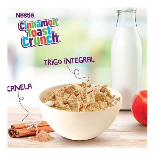 Cereal Nestlé Cinnamon Toast Crunch Con Sabor A Canela 340g