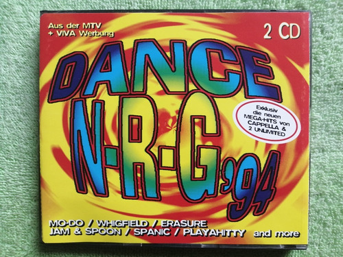 Eam Cd Doble Dance Nrg '94 Le Click Maxx Corona Real Mc Coy