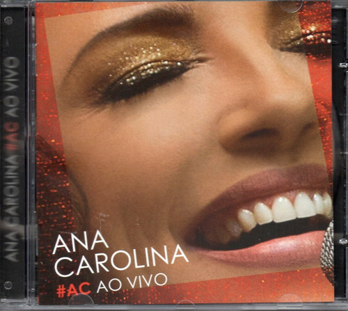 Ana Carolina Cd #ac Ao Vivo Novo Original Lacrado