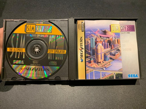 Simcity 2000 Sega Saturn (Usado)
