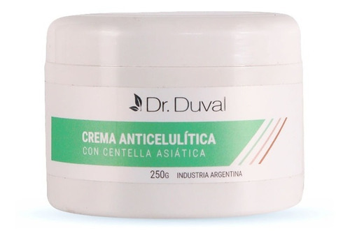 Crema Anticelulitis Dr. Duval Para Piel Con Celulitis X250g