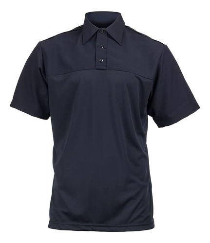 Elbeco Mens Navy, Uv1 Undervest Short Sleeve Shirt