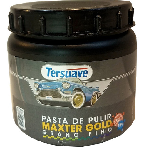 Pasta De Pulir Autos Tersuave Grano Fino Maxter Gold 1/2 Kg