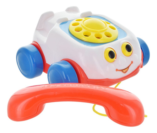 Telefono De Juguete Con Carita Ruedas Y Sonido