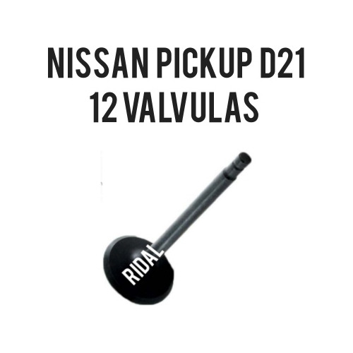 Valvula Admision Motor Nissan Pickup D21 12 Valv 