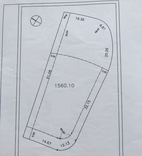 Imagen 13 de 13 de Lote En Septiembre! De Los Úlitmos! 1560m2 - Perimetral