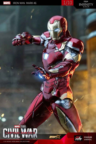 Boneco Homem De Ferro Mark 46 Figure Iron Man Original