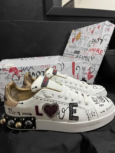 Tenis d&g mujer sales