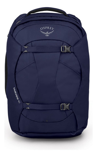 Mochila de viagem feminina Osprey Fairview 40l, azul