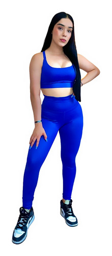 Set Deportivo Azul Rey Liso