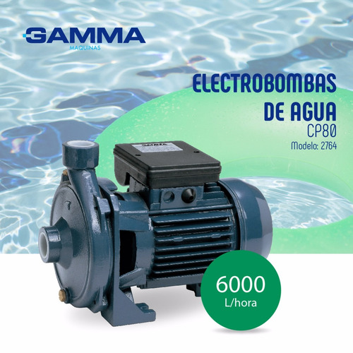Bomba Centrifuga G2764ar Gamma 3/4hp 85lts Turb Bronce C