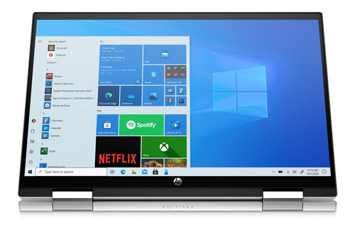 Imagen 5 de 6 de Notebook HP Pavilion x360 14-dy0010la plateada natural táctil 14", Intel Core i5 1135G7 8GB de RAM 512GB SSD, Intel Iris Xe Graphics G7 80EUs 1920x1080px Windows 10 Home