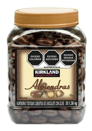 Almendras Cubiertas De Chocolate Con Leche 1.36kg Kirkland