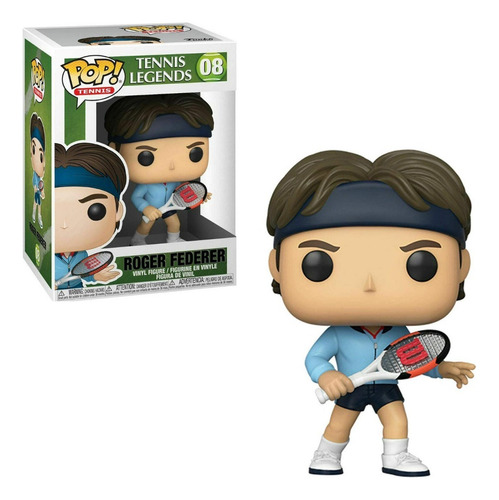 Funko Pop Roger Federer #08 Pop! Sports Tennis Lançamento