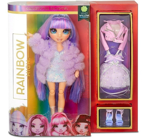 Rainbow High - Muñeca Violet Willow