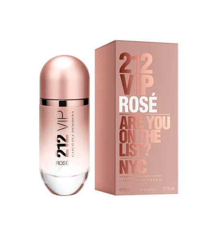 Perfume Importado 212 Vip Rosé Carolina Herrera Edp 80 Ml