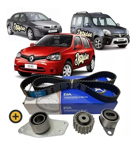 Kit Distribucion Renault Clio Kangoo Megane 1.9 Diesel F8q