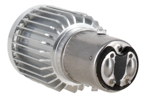 Foco Proyector Hiper Led Lupa Bicolor Motocicleta H4 Ba20d