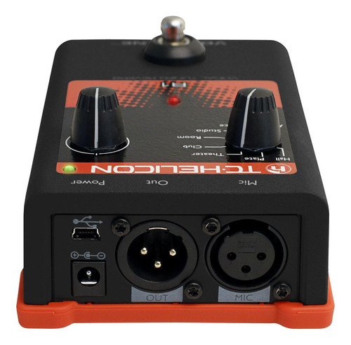 Tc Helicon Voicetone R1 Singuton Stompbox Para Reverbio En