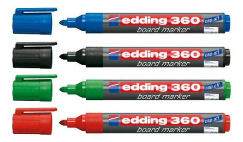 Marcador Edding 360 Para Pizarra Blanca Recargable X Unidad 