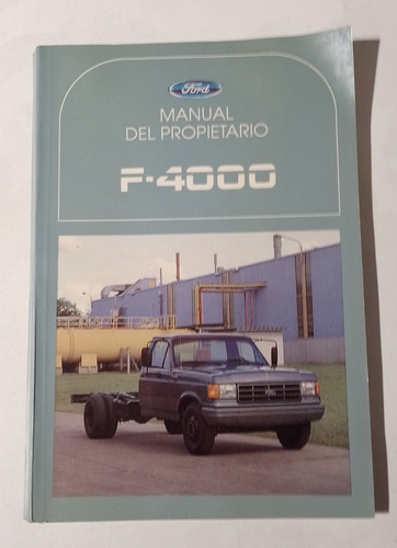 Manual Del Propietario Ford F-4000