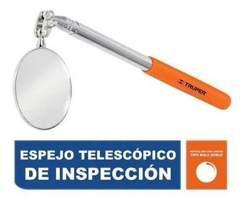 Imagen 1 de 3 de Espejo Telescópico De Inspección Truper 14544