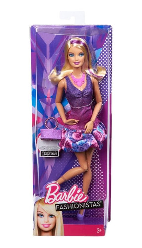 Muñeca Barbie Fashionista 2012 Mattel Original Articulada