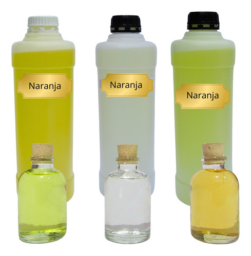 Esencia Pura Para Diluir X1 Litro Fragancia Naranja