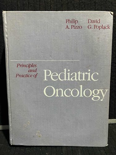 Pediatric Oncology, Pizzo.