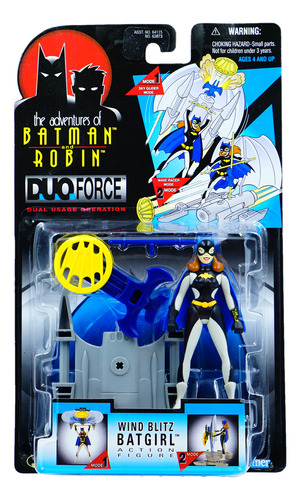 Dc Adventures Batman & Robin Duo Force Wind Blitz Batgirl