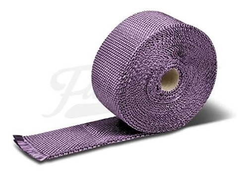 Rollo Cinta Térmica Amianto Escape Purpura 52mm X 5m