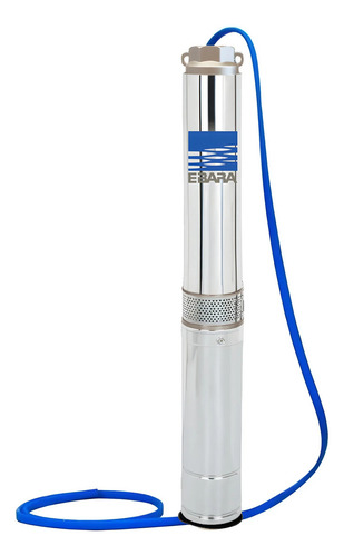 Bomba Submersa Ebara 4bpl-21 Trifásica 1,5 Cv 220v Cor Prateado 220v Trifásico