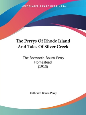 Libro The Perrys Of Rhode Island And Tales Of Silver Cree...