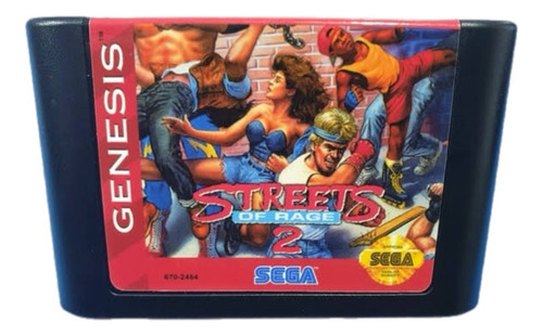 Streets Of Rage 2 - Fita Mega Drive (repro)