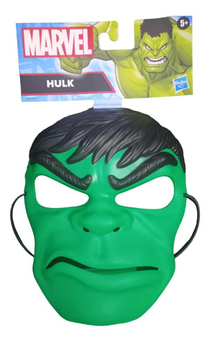 Disfraz Mascara Hulk Super Heroe Avengers Hasbro