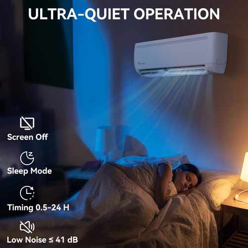 Climatizador Yitahome Mini Split 12000 Btu Con Wifi, 17 Seer