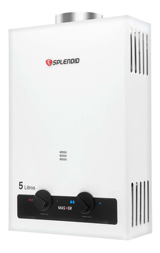 Calefont 5 Litros Tiro Natural Gas Licuado Master Splendid