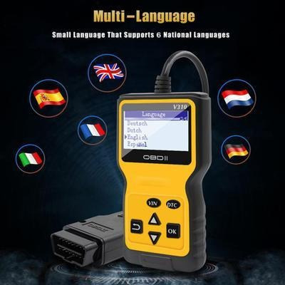 Scanner Obd2 Automotivo Universal 2024 Mp69033