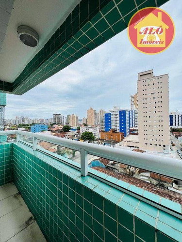Imagem 14 de 30 de Apartamento Com 1 Dormitório À Venda, 38 M² Por R$ 185.000 - Aviação - Praia Grande/sp - Ap7021