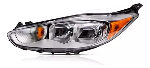 Par Farol New Fiesta Maxicano 13 14 2015 16 17 Cromado Ambar