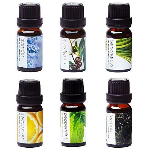 Aceites Esenciales Terapeuticos Botella 10 Ml Juego 6 Pzas