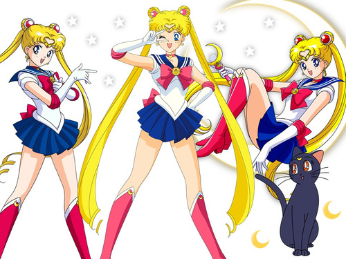 Kit Imprimible Sailor Moon Candy Bar Cotillon Sourvenirs
