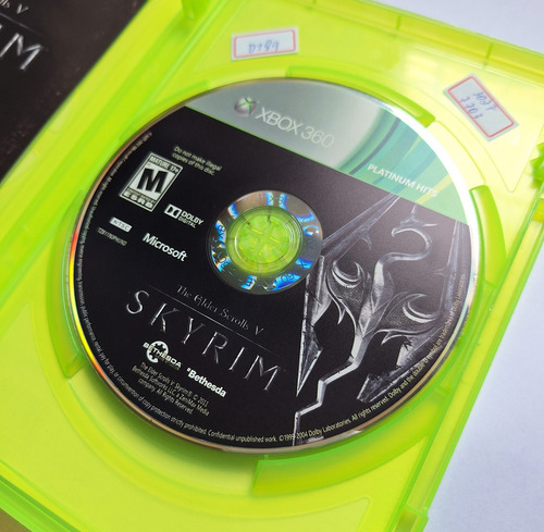 The Elder Scrolls V Skyrim Original Completo Xbox 360 (Usado)