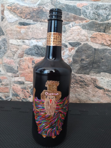 Imagen 2 de 5 de Botella Artesanal De Oaxaca