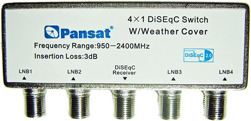Pansat 4x1 Diseqc Switch 950-2400mhz
