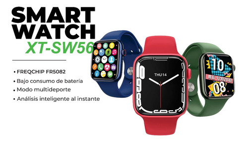 Imagen 3 de 5 de Smartwatch Reloj Inteligente X-time W56 Para iPhone Android